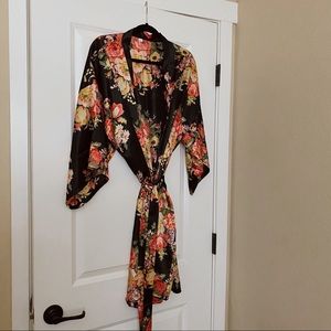 Floral robe